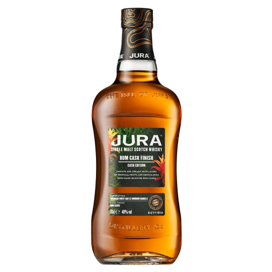 Jura Rum Cask Finish - малцово шотландско уиски 700ml - Шотландско уиски малцово - DrinkLink