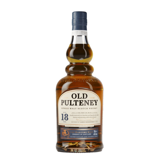 Old Pulteney 18 YO - малцово шотландско уиски 700ml - Шотландско уиски малцово - DrinkLink