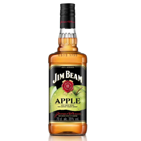 Jim Beam Apple - бърбън ликьор 700ml - Ликьор - DrinkLink