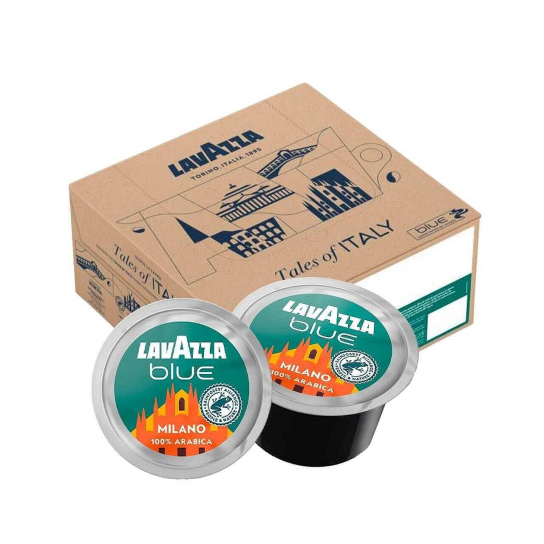 Lavazza Blue Espresso Milano - кафе капсули 100 бр. - Кафе - DrinkLink