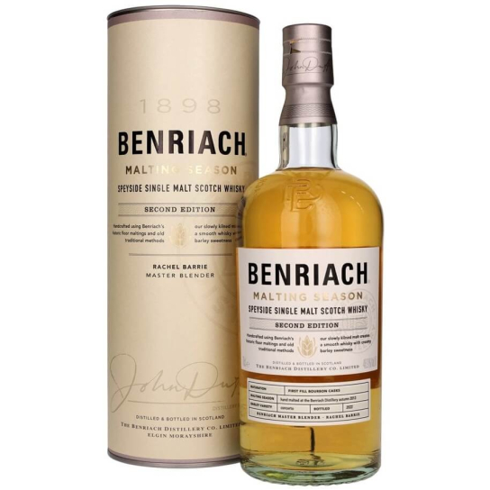 Benriach Malting Season Second Edition - малцово шотландско уиски 700ml - Шотландско уиски малцово - DrinkLink