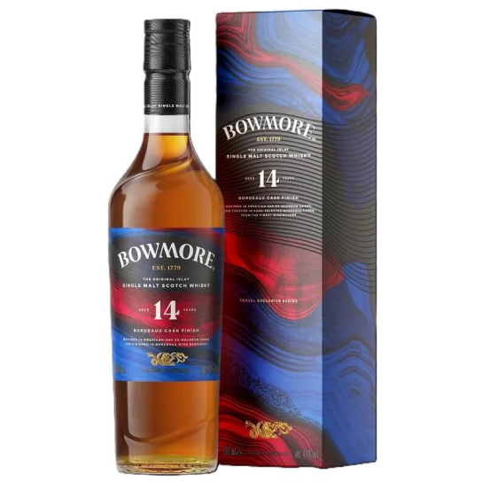 Bowmore 14 YO - малцово шотландско уиски 700ml - Шотландско уиски малцово - DrinkLink