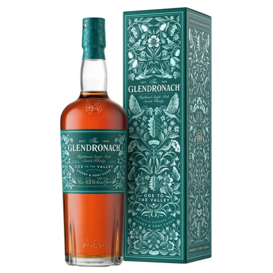 Glendronach Ode To The Valley - малцово шотландско уиски 700ml - Шотландско уиски малцово - DrinkLink