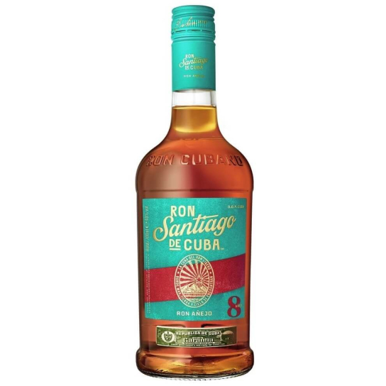 Santiago de Cuba 8 YO - ром 700ml - Отлежал - DrinkLink
