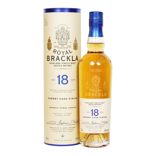 Royal Brackla 18 YO - малцово шотландско уиски 700ml - Шотландско уиски малцово - DrinkLink
