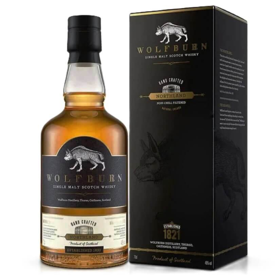 Wolfburn Northland - малцово шотландско уиски 700ml - Шотландско уиски малцово - DrinkLink