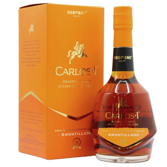 Carlos I Amontillado - бренди 700ml - Бренди - DrinkLink Carlos I Amontillado - бренди 700ml - Бренди - DrinkLink
