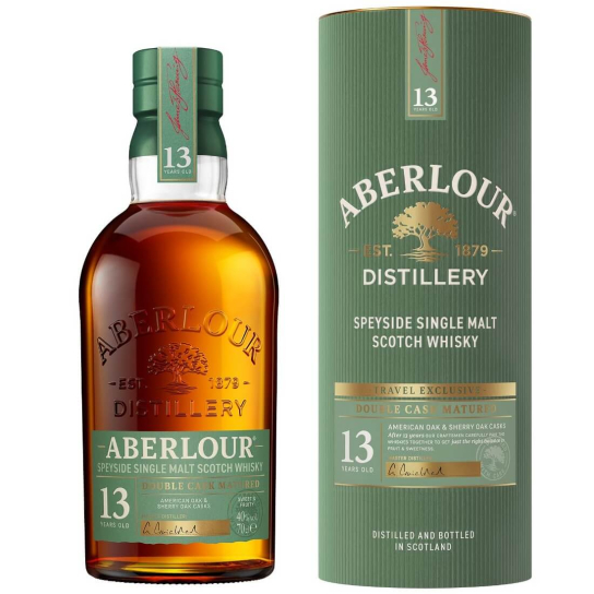 Aberlour 13 YO Double Cask Matured - малцово шотландско уиски 700ml - Шотландско уиски малцово - DrinkLink