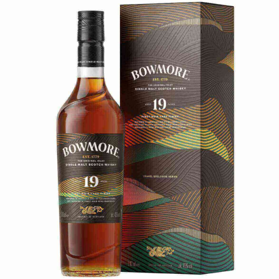 Bowmore 19 YO Pinot Noir Cask Finish - малцово шотландско уиски 700ml   - Шотландско уиски малцово - DrinkLink