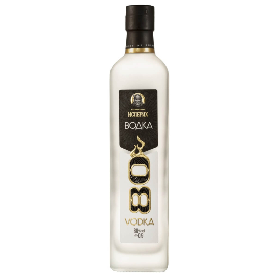 Исперих Vodka 80 - водка 500ml - Друга водка - DrinkLink