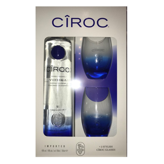 Ciroc с две чаши - водка 700ml - Друга водка - DrinkLink