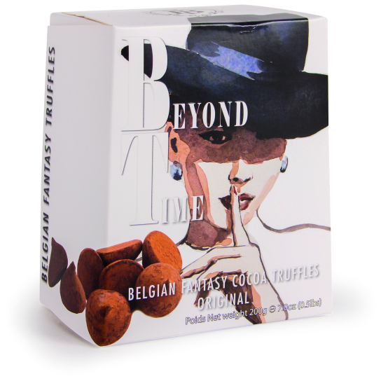 Beyond Time Belgian Cocoa Truffles Original - Шоколадови и захарни изделия - DrinkLink