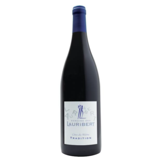 Domaine Des Lauribert Tradition Cotes du Rhone - червено вино 750ml - Червено вино - DrinkLink
