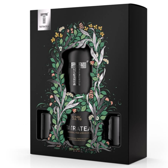 Tatratea Original Tea с две шот чаши - ликьор 700ml - Ликьор - DrinkLink