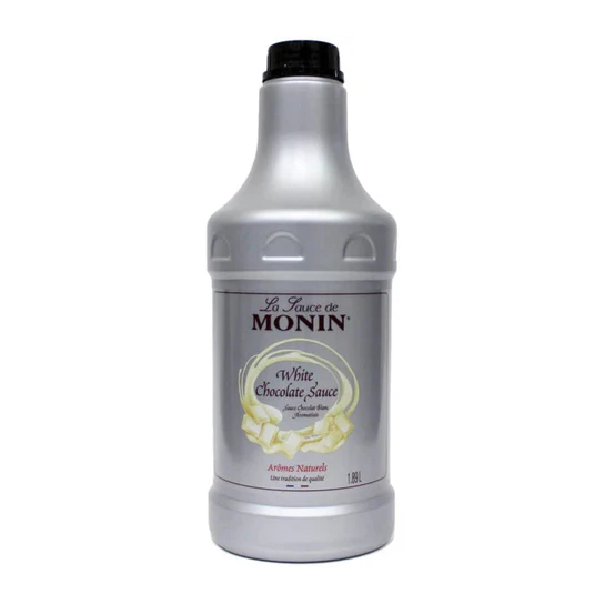 Monin White Chocolade Sauce - Сиропи и топинги - DrinkLink