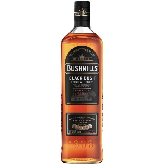Bushmills Black Bush - бленд ирландско уиски 1L - Ирландско уиски бленд - DrinkLink