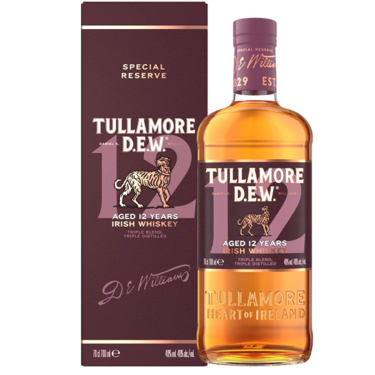 Tullamore D.E.W. 12 YO - бленд ирландско уиски 700ml - Ирландско уиски бленд - DrinkLink