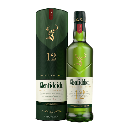 Glenfiddich 12 Y.O. - малцово шотландско уиски 700ml. - Шотландско уиски малцово - DrinkLink