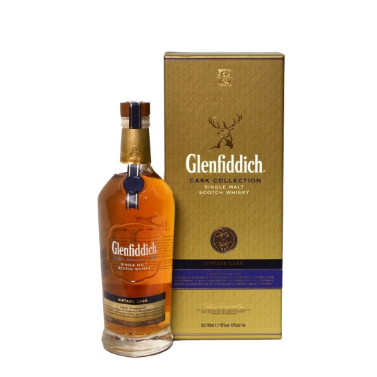 Glenfiddich Vintage Cask - малцово шотландско уиски 700ml - Шотландско уиски малцово - DrinkLink