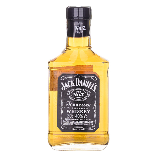 Jack Daniel’s Tennessee Whiskey - американско тенеси уиски 200
ml. - Тенеси уиски - DrinkLink