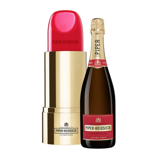 Piper-Heidsieck Brut lipstick - шампанско 750ml - Шампанско - DrinkLink