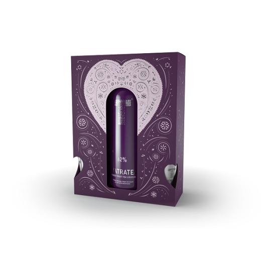 Tatratea Forest Fruit Tea с две шот чаши - ликьор 700ml - Ликьор - DrinkLink