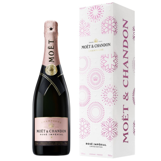 Moet & Chandon Rose Imperial Box 2022 - Пенливо вино - DrinkLink