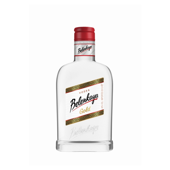 Беленькая Золотая - водка 200ml - Руска водка - DrinkLink