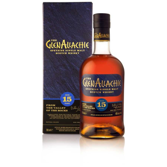GlenAllachie 15 YO - малцово шотландско уиски 700ml - Шотландско уиски малцово - DrinkLink