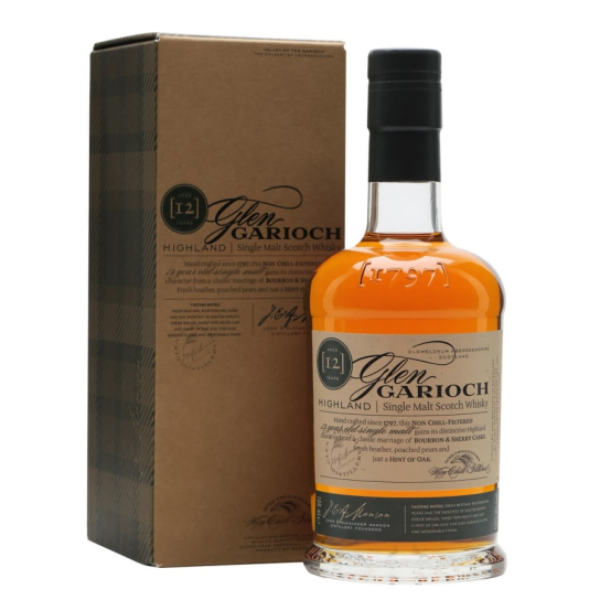 Glen Garioch 12 YO - малцово шотландско уиски 700ml - Шотландско уиски малцово - DrinkLink
