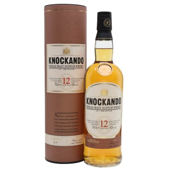Knockando 12 YO - малцово шотландско уиски 700ml - Шотландско уиски малцово - DrinkLink