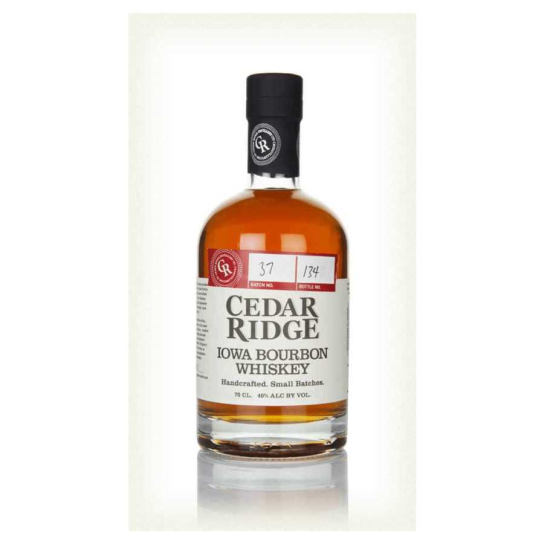 Cedar Ridge Iowa Bourbon - бърбън 700ml - Американско уиски бърбън - DrinkLink