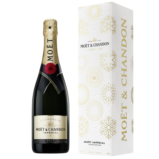 Moet Imperial Brut Box 2022 - Пенливо вино - DrinkLink