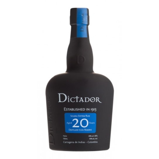 Dictador 20 - ром 700ml - Отлежал - DrinkLink