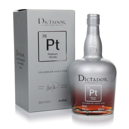 Dictador Platinum - ром 700ml - Отлежал - DrinkLink