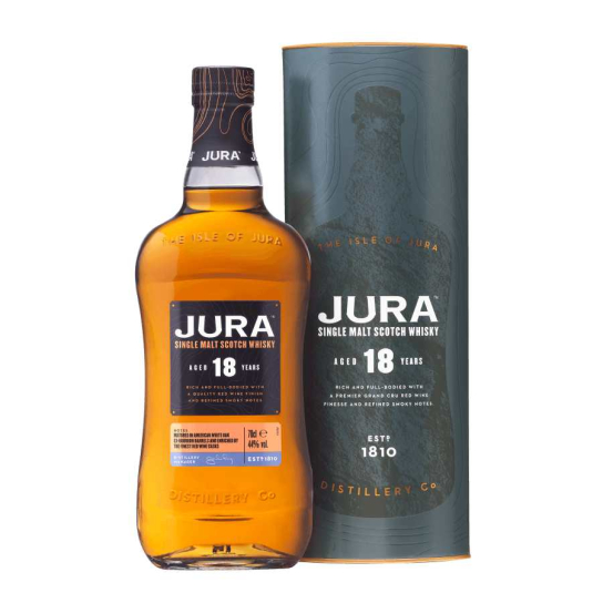Jura 18 YO - малцово шотландско уиски 700ml - Шотландско уиски малцово - DrinkLink