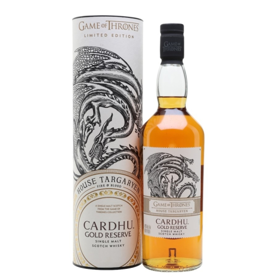 Cardhu Gold Reserve Game Of Thrones - малцово шотландско уиски 700ml - Шотландско уиски малцово - DrinkLink