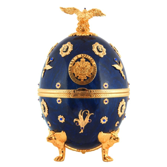 Imperial Collection Faberge Blue Cammeo - водка 700ml - Руска водка - DrinkLink