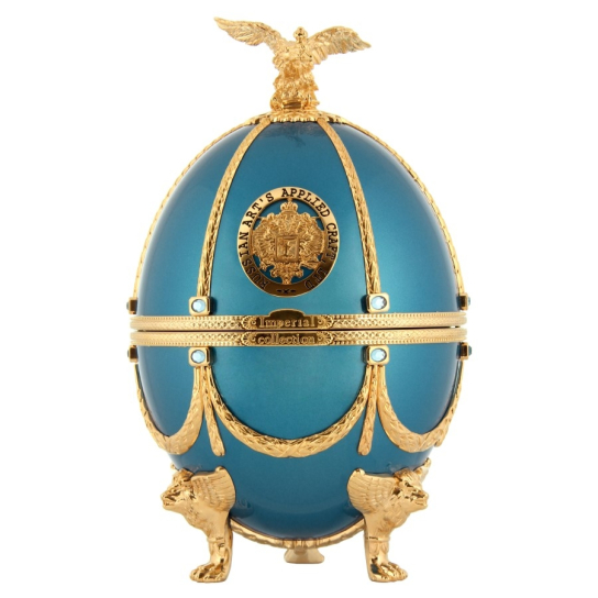 Imperial Collection Faberge Turquoiase Metalized - водка 700ml - Руска водка - DrinkLink
