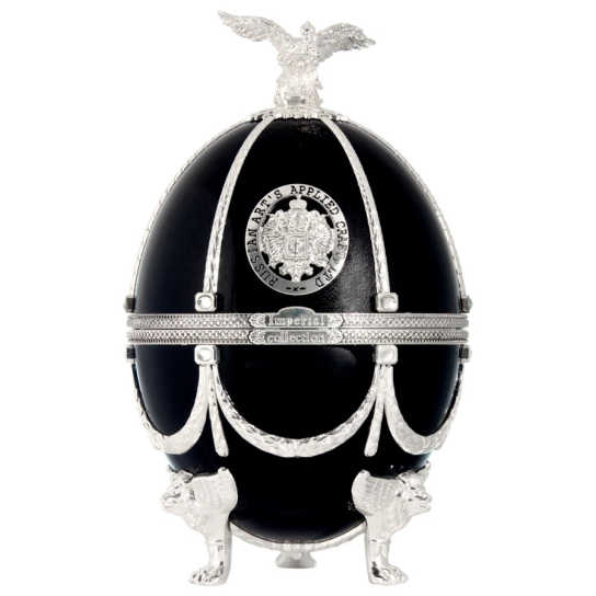 Imperial Collection Faberge Black Metal - водка 700ml - Руска водка - DrinkLink