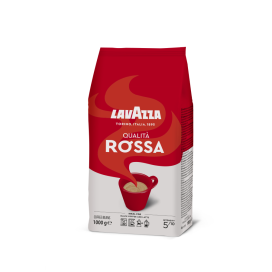 Lavazza Qualita Rossa - кафе на зърна 1kg - Кафе - DrinkLink