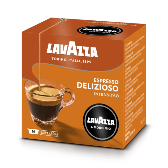 Lavazza A Modo Mio Delizioso - кафе капсули 16 бр. - Кафе - DrinkLink