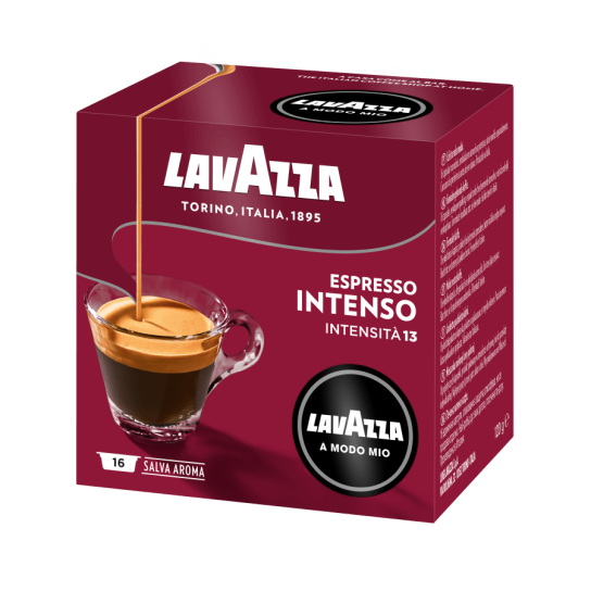 Lavazza A Modo Mio Intenso - кафе капсули 16 бр. - Кафе - DrinkLink