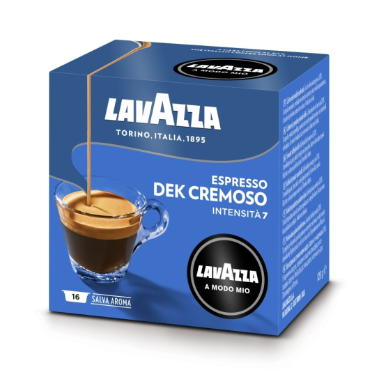 Lavazza A Modo Mio Dek Cremoso - кафе капсули 16 бр. - Кафе - DrinkLink
