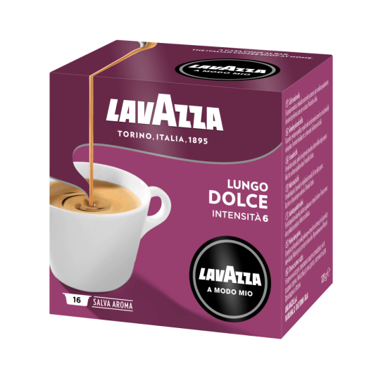 Lavazza A Modo Mio Lungo Dolce - кафе капсули 16 бр. - Кафе - DrinkLink