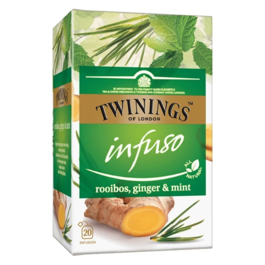 Twinings Ройбос, Джинджифил и Мента - Чай - DrinkLink