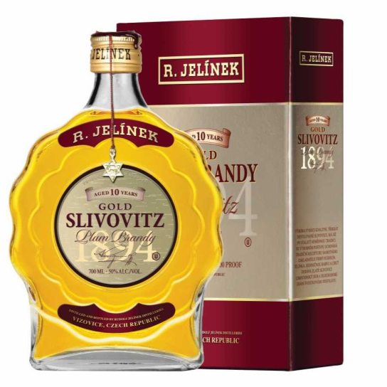R. Jelinek Gold Slivovitz Kosher - ракия 700ml - Ракия - DrinkLink