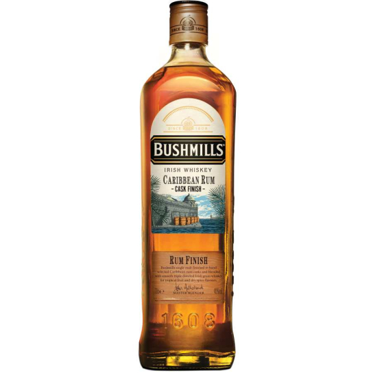Bushmills Rum Cask Finish - бленд ирландско уиски 700ml - Ирландско уиски бленд - DrinkLink