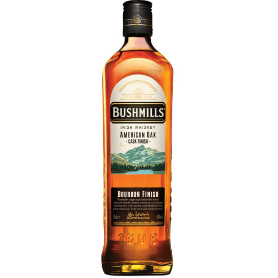 Bushmills Bourbon Cask Finish - бленд ирландско уиски 700ml - Ирландско уиски бленд - DrinkLink