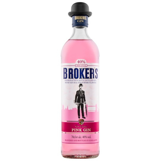 Broker's Pink - джин 700ml - Джин - DrinkLink